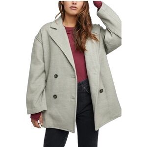 NWT Free People Hannah Slouchy Blazer